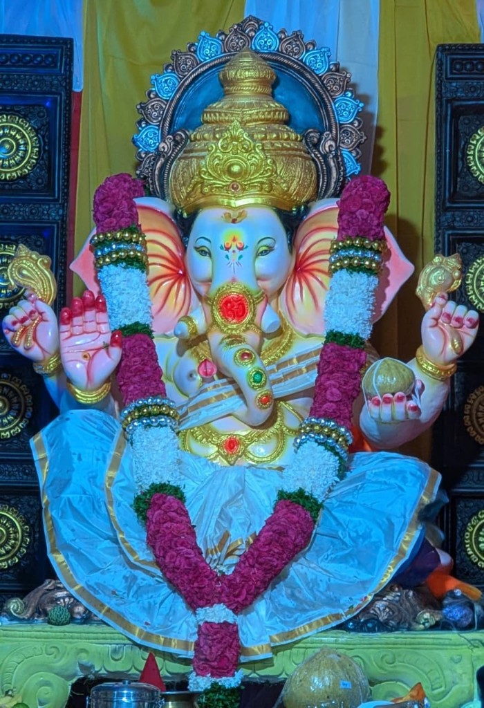 Lord Ganesha idol at Vertex Prime